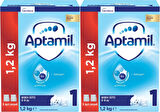 Nutrıcıa Aptamil 1200GR Bebek Sütü No:1 (0-6 Ay) (2 Li Set)