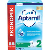 Nutrıcıa Aptamil 1200GR Devam Sütü No:2 (6-9 Ay) (2 Li Set)