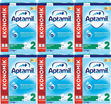 Nutrıcıa Aptamil 1200GR Devam Sütü No:2 (6-9 Ay) (6 Lı Set)