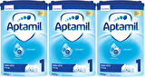 Nutrıcıa Aptamil 800GR Bebek Sütü No:1 (0-6 Ay) Doğumdan İtibaren (3 Lü Set)