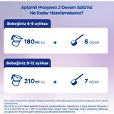 Nutrıcıa Aptamil Prosyneo Bebek Sütü 400GR No:2 (6-12 Ay) (5 Li Set)