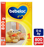 Bebelac 800GR Bebek Sütü No:1 (0-6 Ay) Doğumdan İtibaren (6 Lı Set)