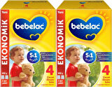 Bebelac 800GR No:4 Devam Sütü (1+ Yaş) (2 Li Set)
