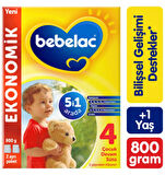 Bebelac 800GR No:4 Devam Sütü (1+ Yaş) (2 Li Set)