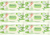 Bebem Natural Islak Bebek Mendili Narin Dokunuş / Yenidoğan 90 Yaprak Plastik Kapaklı 6 Lı Set