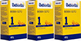 Bebivita Bebek Sütü 400GR No:1 (0-6 Ay) Doğumdan İtibaren (3 Lü Set)