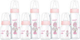 Bebsi Cam Biberon Seti Pembe (250ML+125ML) (4 Lü Set)