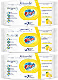 Bingo Clean Yüzey Temizlik Havlusu 96 Yaprak Limon Kokulu Plastik Kapaklı (3 Lü Set) 288 Yaprak