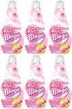 Bingo Soft Çamaşır Yumuşatıcı Konsantre 1440ML Mutlu Yuvam (6 Lı Set)