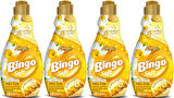 Bingo Soft Çamaşır Yumuşatıcı Konsantre 1440ML Nergis (4 Lü Set)