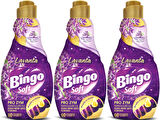 Bingo Soft Çamaşır Yumuşatıcı Konsantre 1440ML Lavanta (3 Lü Set)