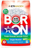 Boron Matik Toz Çamaşır Deterjanı 20KG Doğal Mineralli (5Pk*4Kg) (Beyazlar İçin)
