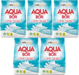 Boron AquaBor Matik Toz Çamaşır Deterjanı 30KG (Beyazlar İçin) 200 Yıkama (5PK*6KG)