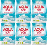 Boron AquaBor Matik Toz Çamaşır Deterjanı 36KG (Beyazlar İçin) 240 Yıkama (6PK*6KG)