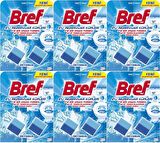 Bref Koku Giderici Jel Küpü - Okyanus (Klozet - Rezervuar - Tuvalet - Blok) (12 Li Set) (6PK*2)