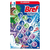Bref Power Aktiv Klozet Bloğu Çam ve Lavanta Kokulu - Koku Giderici Jel Küpü (Karma 2 Li Set)