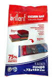 Brillant Vakumlu Poşet/Hurç 73*130CM Jumbo (İç Adet 1) (2 Li Set)