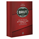 Brut Parfüm Erkek/Men 100ML Attraction Totale Edt (Kırmızı) (6 Lı Set)