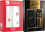 Caldion Parfüm Seti Kadın 100ML Classic & Jagler Erkek 90ML Classic + Deodorant (Karma 2 Li Set)