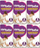 Canbebe Bebek Bakım Örtüsü Alt Açma 48 Adet (6Pk*8)