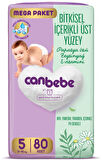 Canbebe Bebek Bezi Beden:5 (11-18KG) Junior 320 Adet Mega Avantaj Fırsat Pk