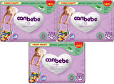 Canbebe Bebek Bezi Beden:6 (15-27Kg) Extra Large 96 Adet Aylık Fırsat Pk