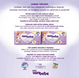 Canbebe Bebek Bezi Beden:6 (15-27Kg) Extra Large 160 Adet Mega Fırsat Pk