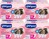 Canped Mesane Pedi Ultra M - Medium - Orta 48 Adet (4PK*12)