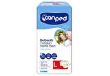 Canped Hasta Bezi Yetişkin Bel Bantlı Polietilen L-Large Büyük Boy 14 Adet (2PK*7)