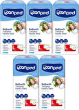 Canped Hasta Bezi Yetişkin Bel Bantlı Polietilen L-Large Büyük Boy 35 Adet (5PK*7)