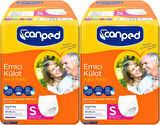 Canped Emici Külot Hasta Bezi S-Küçük Small 18 Adet (2PK*9)