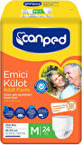 Canped Emici Külot Hasta Yetişkin Bezi M - Orta - Medium 48 Adet (2PK*24)