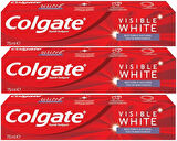 Colgate Diş Macunu 75ML Visible White/Görünür Beyazlık (3 Lü Set)