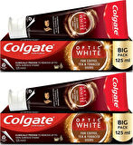Colgate Diş Macunu Optic White 125ML Çay-Kahve-Sigara (2 Li Set)
