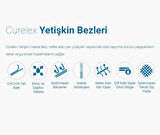 Curelex Hasta Bezi Yetişkin Bel Bantlı Tekstil Yüzey M-Orta Boy 150 Adet Tekli Pk (5PK*30)