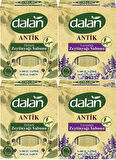 Dalan Antik Defneli Zeytinyağı Sabunu 900GR (Klasik & Lavantalı) (Karma 4 Lü Set)