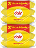 Dalin Islak Havlu Mendil Klasik 56 Yaprak 6 Lı Set (336 Yaprak)