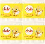 Dalin Kulak Çubuğu 100 Adet (4 Lü Set)