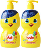 Dalin Bebek Şampuanı 500ML (Eğlen Öğren Serisi) Pompalı (2 Li Set)