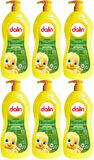 Dalin Bebek Saç & Vücut Şampuanı 700ML Nem ve Koruma Avakado Özlü (Pompalı) (6 Lı Set)
