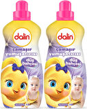 Dalin Çamaşır Yumuşatıcı Konsantre 1500ML Düş Bahçesi (2 Li Set) (Bebeklere Özel)