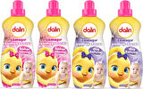 Dalin Çamaşır Yumuşatıcı Konsantre 1500ML Bahar Ninnisi + 1500ML Düş Bahçesi (Karma 4 Lü Set)