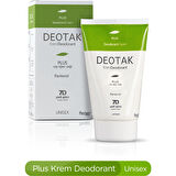 Deotak Krem Deodorant Unisex 35ML Plus (Çay Ağaçı Yağı) (4 Lü Set)