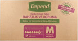 Depend Emici Külot Hasta Bezi Medium - Orta Kadın 180 Adet (6PK*30)
