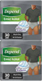 Depend Emici Külot Hasta Bezi Large - Büyük Erkek 60 Adet (2PK*30)