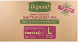 Depend Emici Külot Hasta Bezi Large - Büyük Erkek 120 Adet (4PK*30)