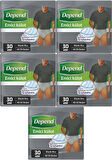 Depend Emici Külot Hasta Bezi Large - Büyük Erkek 150 Adet (5PK*30)