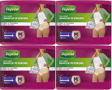 Depend Emici Külot Hasta Bezi Medium - Orta Kadın 40 Adet (4PK*10)