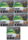 Depend Emici Külot Hasta Bezi Large - Büyük Erkek 50 Adet (5PK*10)