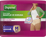 Depend Emici Külot Lohusa Pedi M- Medium - Orta Kadın (10 Lu) + Mesane Pedi Kadın Ekstra (10 Lu)